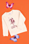 Girl's Cream Crew Neck Sweatshirt 50292564-Vr071