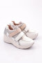 Women's Velcro Sneakers White Beige 7327103138 - 2