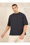 Streetwear Photo Printed Terry Knit Boxy T-Shirt - 4