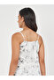 Embroidered Flower Pattern Cami Top - 4