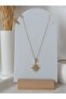 North Star Zircon Stone Steel Necklace - 5