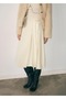 Lyocell Skirt with Tie Detail