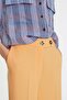 High Waist Wide Leg Crepe Trousers - 3