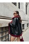 Imported Leather Toscana Biker Coat - 7