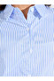 Oversized Basic Shirt with Button Placket - 4