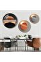 Metal Framed Real Glass Round Tabledora Set of 3