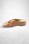 Putu Women's Cross Comfort Model Daily Orthopedic Slippers Mother Middle Age Young Home & Outdoor Slippers Tan - 5