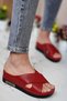 Lina Women's Anatomical Orthopedic Comfort Model Slippers Lightweight Stylish Heeled Daily Outdoor Indoor Slippers - 6