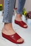 Criminal Women's Stylish Laser Patterned Daily Orthopedic Sole Slippers Guest Young Mother Out Home Slippers - 5