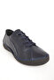Women's Daily Soft Sole Comfortable Shoes Real Leather Br 44188 Navy Blue - 5