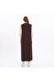 24101 Women's Pleated Zero Sleeve Dress - 3