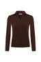 Women's Brown V-Neck Blouse - 4