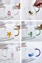 2-Piece Cute Cartoon Glass Cup with Figure, 3D Kawaii Colorful Presentation Cup with Handle, 350 Ml. - 3