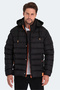 Saline Men's Winter Jacket Black