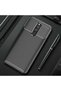 غطاء هاتف Xiaomi Redmi 8، تصميم كربوني، متين، فئة ممتازة، مع خاصية التركيز التلقائي، لون أسود، مصنوع من السيليكون الناعم.