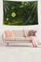 Yellow Daisies in a Vase Stain Resistant Fabric Wall Cloth Wall Tapestry Tapestry - 2
