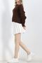 New Season Comfort Model Oversize Long Sleeve Soft Textured Crew Neck Knitwear Sweater - 3098 - 4