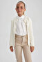 Crew Neck Buttoned Knitwear Cardigan Girls (25 Au) - 2