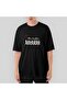 Three Days Oversize Black T-Shirt