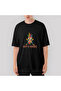 Lets Rock Oversize Black T-Shirt
