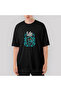 Korn Blue Monster Oversize Black T-Shirt