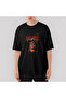Ac Dc Bells Loughborough Oversize Black T-Shirt