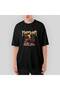 Manowar Into Glory Ride Oversize Black T-Shirt