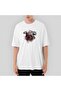 Red Trike Animation Oversize White T-Shirt L