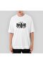 Marduk Logo Oversize White T-Shirt