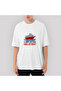 That Ship Will Come One Day Oversize White T-Shirt M