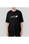 Motorcycle Evolution Oversize Black T-Shirt