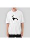 Scorpions Logo White Oversize White T-Shirt XL