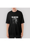 The Last of Us Oversize Black T-Shirt