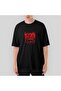 Stranger Things 4 Oversize Black T-Shirt