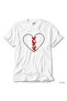 Xxx Tentection Broken Hearth White T-Shirt