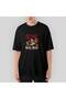 AC DC Hells Bells oversized Μαύρο T-Shirt