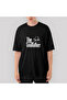 The Godfather Distorted Oversize Black T-Shirt XL