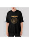 Ramones Gold Edition Oversize Black T-Shirt XL