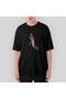 Micheal Jrdn Attempt Oversize Black T-Shirt