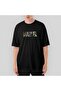 Marvel Heroes in Post Oversize Black T-Shirt