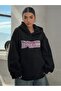 Women's Sweatshirt Mynterious Printed Hodies 3 Thread Compact Fabric (Cotton Inside) - 4