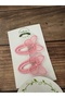 Natura Design Double Snap Butterfly Tulle Buckle Pink - 3