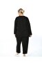 Women's Large Size Design Embroidered Modern Set - 4