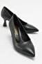 Women's Stiletto Shoes BLACK SKIN