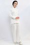 Fashionable Line Chain Accessory Double Set White - 3