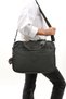 Unisex Clinker Water Resistant Crossbody Briefcase and Laptop Bag with Laptop Compartment - 4