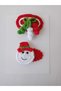 New Year Christmas Icons Handmade Set of 2 Snap Buckles (Suitable for Use for All Ages) - 4