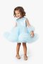 Baby Girl Dress Girls' Dress Birthday Party Wedding Tutu Tulle Long Sleeve Lined Dress - 4