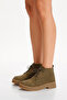 Women's Genuine Suede Leather Lace-Up Short Boots 5089 - 3