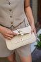 Cream Women's Retro Shoulder Bag - 4